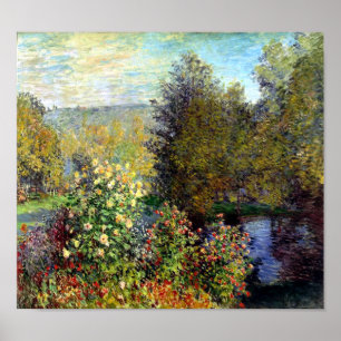 Esquina del Jardín por impresión en moneta