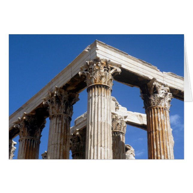 esquina del templo de zeus (Anverso (Horizontal))