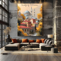 Esquina minimalista de Estambul - Arte Muro Turco