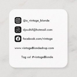 esquina redondeada, tarjetas de logotipo, tarjetas