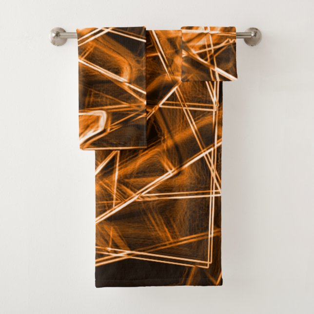 Esquinas cuadradas y puntos de naranja "neón" (In situ)