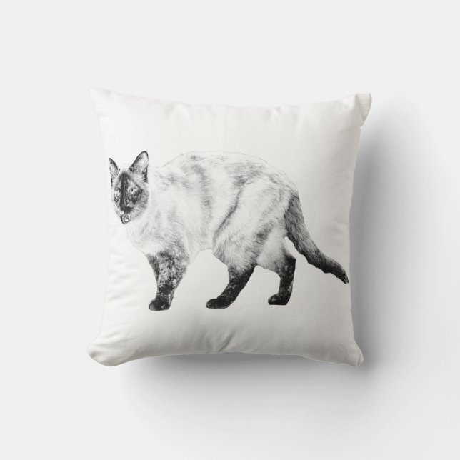 Esquinas Suaves, Almohada de Gato Acogedora (Anverso)