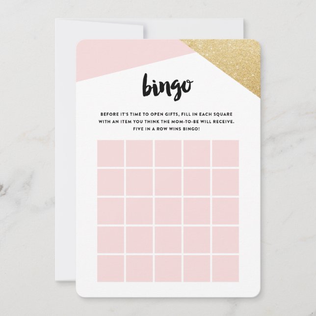 Esquinas | Tarjetas de bingo para novias (Anverso)