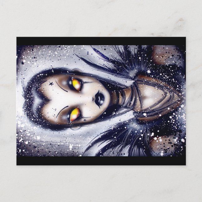 Esquivar los cuchillos y lanzar la postal de las (Anverso)