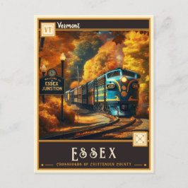 Essex Junction, Vermont | Tarjeta Postal Antigua