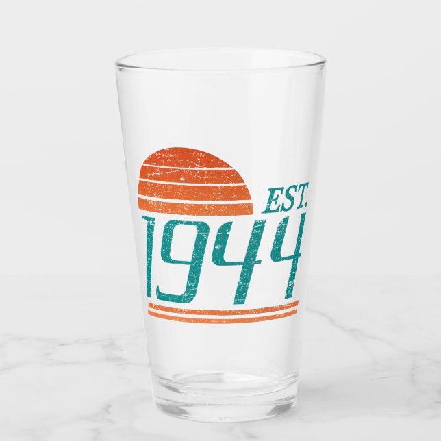 Est. 1944 Vintage 80 años (Anverso)