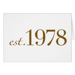 Est 1978