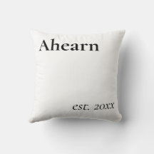 EST. Almohada de recién casados
