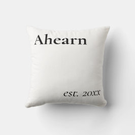 EST. Almohada de recién casados
