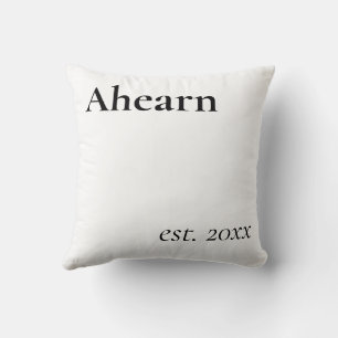 EST. Almohada de recién casados