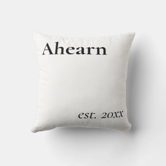 EST. Almohada de recién casados