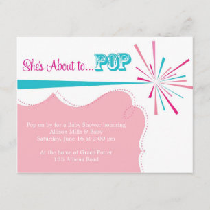 Está a punto de hacer una invitación a Baby Shower