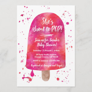 Está a punto de hacer una invitación a Baby Shower