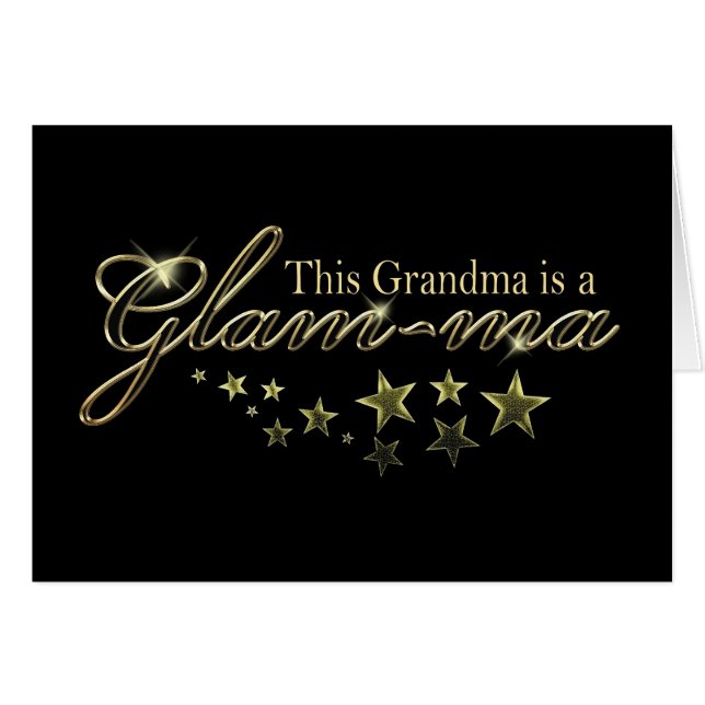 Esta abuela es una mamá de glam (Anverso (Horizontal))