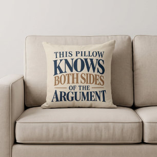 Esta Almohada Conoce Ambos Lados del Argumento