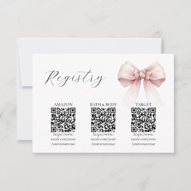 Está atando la invitación del registro de Knot (Anverso)