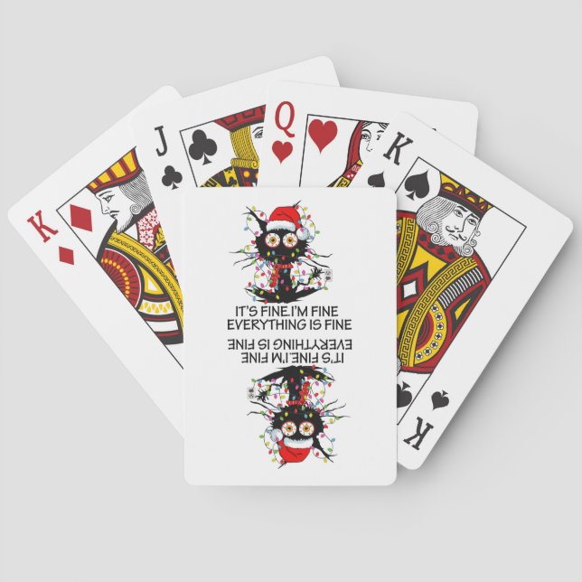¡Está bien! Cartas de póquer (Reverso)
