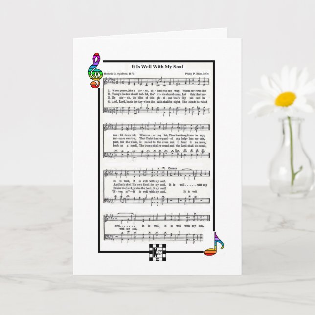 Está Bien Con Mi Tarjeta De Saludo De Soul (Planta pequeña)