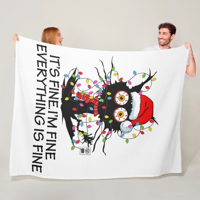 ¡Está bien! Manta de forro polar (In situ)