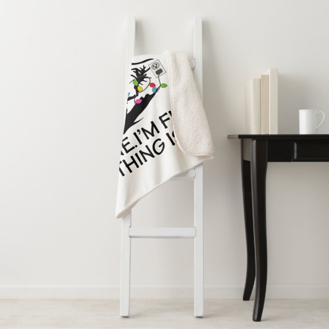 ¡Está bien! Manta sherpa (In situ)