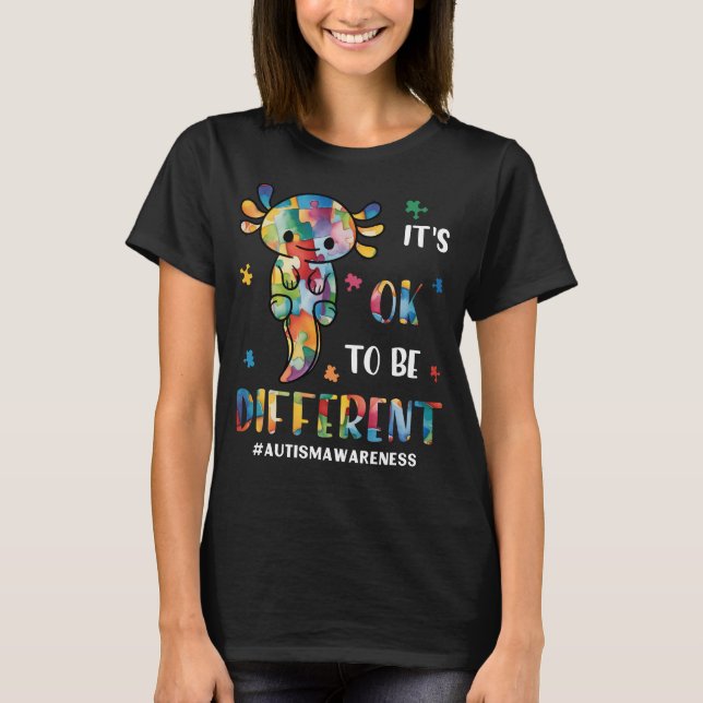 Está bien ser una camisa diferente | Kindness Shir (Anverso)