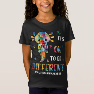 Está bien ser una camisa diferente Kindness Shir