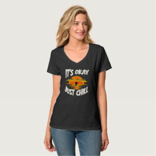 Está Bien Solo Relájate, Camiseta de Surf