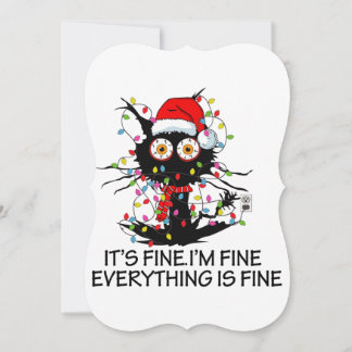 ¡Está Bien! Tarjeta de Felicitación Plana