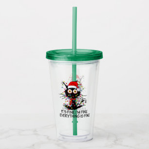 ¡Está bien! Vaso acrílico