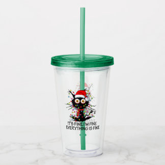 ¡Está bien! Vaso acrílico