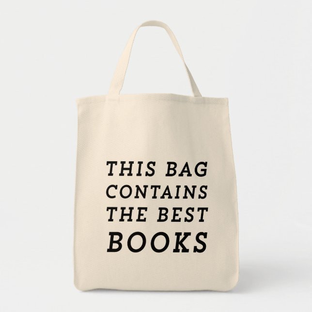 Esta bolsa contiene los mejores libros (Frente)