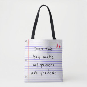 ¿Esta bolsa hace que mis papeles parezcan graduad