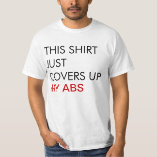 Esta Camisa Cubre Mi Camiseta De Los Hombres De Ab