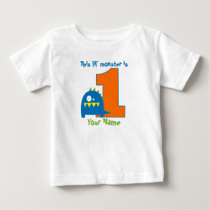 Esta camisa del cumpleaños del monstruo de Lil