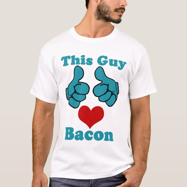 Esta camisa del tocino de los corazones del (Anverso)