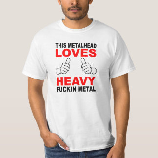 Esta camisa del valor de Metalhead