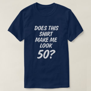 ¿Esta camisa me hace la mirada 50? camisa para