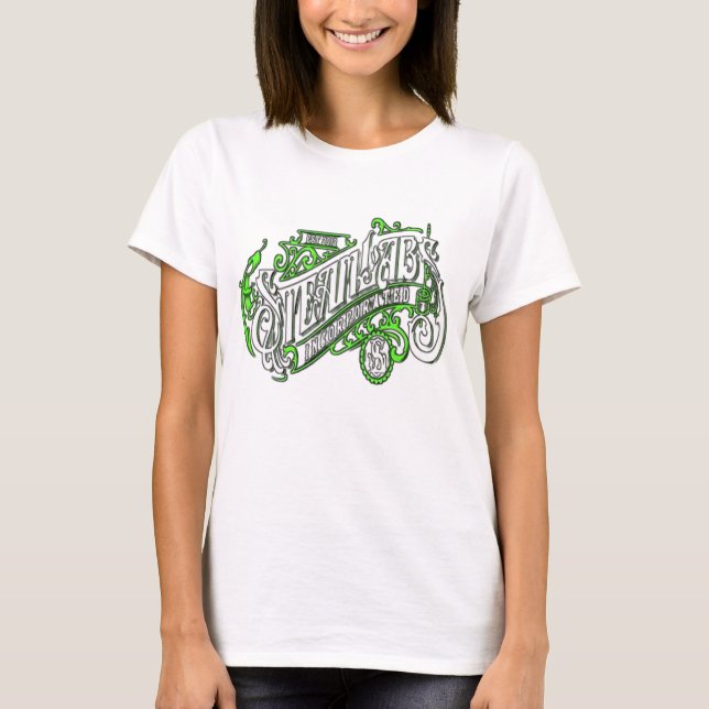 Esta camiseta básica presenta un ajuste relajado p (Anverso)
