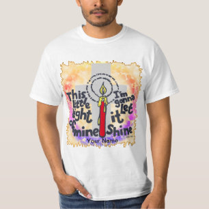 Esta camiseta cristiana de This Little Light