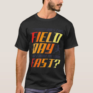 ¿Esta camiseta del día de campo me hace parecer rá