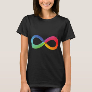 Esta camiseta infinita de arco iris simboliza cual