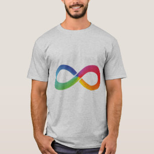 Esta camiseta infinita de arco iris simboliza cual