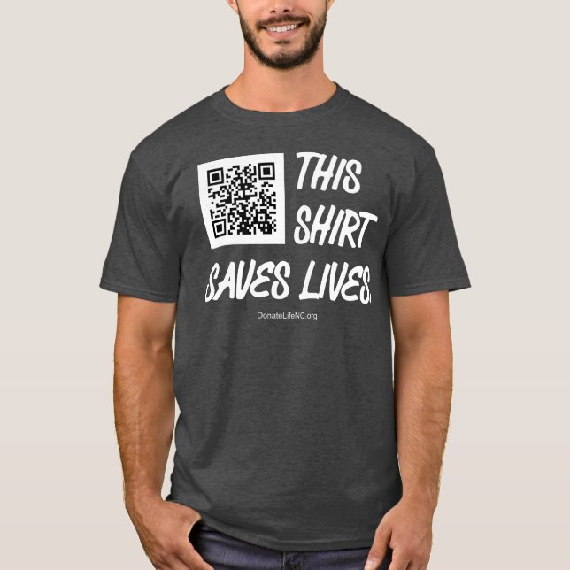 ¡Esta camiseta salva vidas! (Anverso)