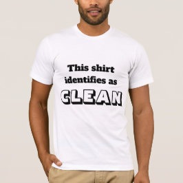 Esta camiseta se identifica como LIMPIA