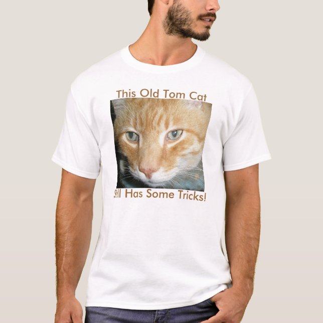 Esta camiseta vieja del gato de Tom (Anverso)