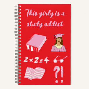 Esta chica es una libreta de adictos al estudio