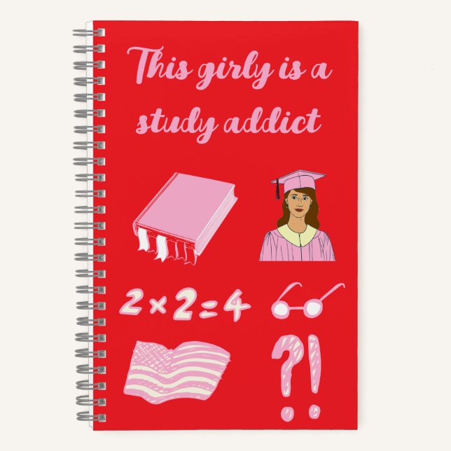 Esta chica es una libreta de adictos al estudio (Anverso)