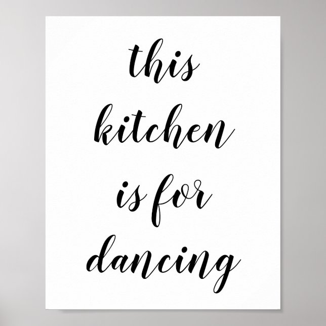 Esta Cocina Es Para Bailar Muro De Arte (Frente)