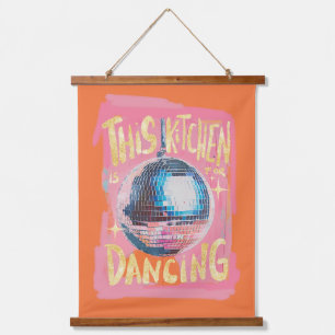 Esta cocina es para tapiz de pared de baile Disco