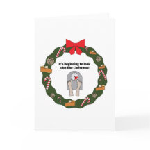 Está comenzando a parecer mucho tarjeta de Navidad